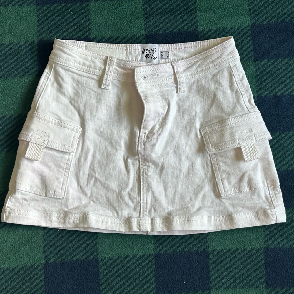 Princess Polly White Mini Skirt